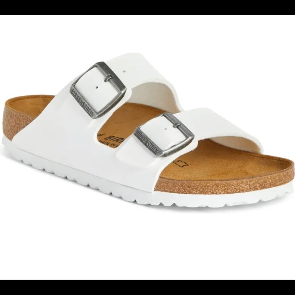 Birkenstock White Sandals
